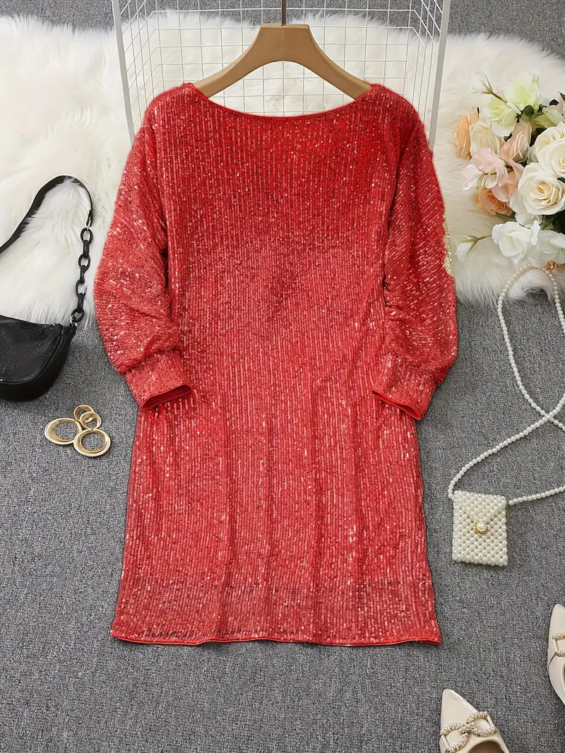 Xenara | Robe de fête à sequins pour femmes