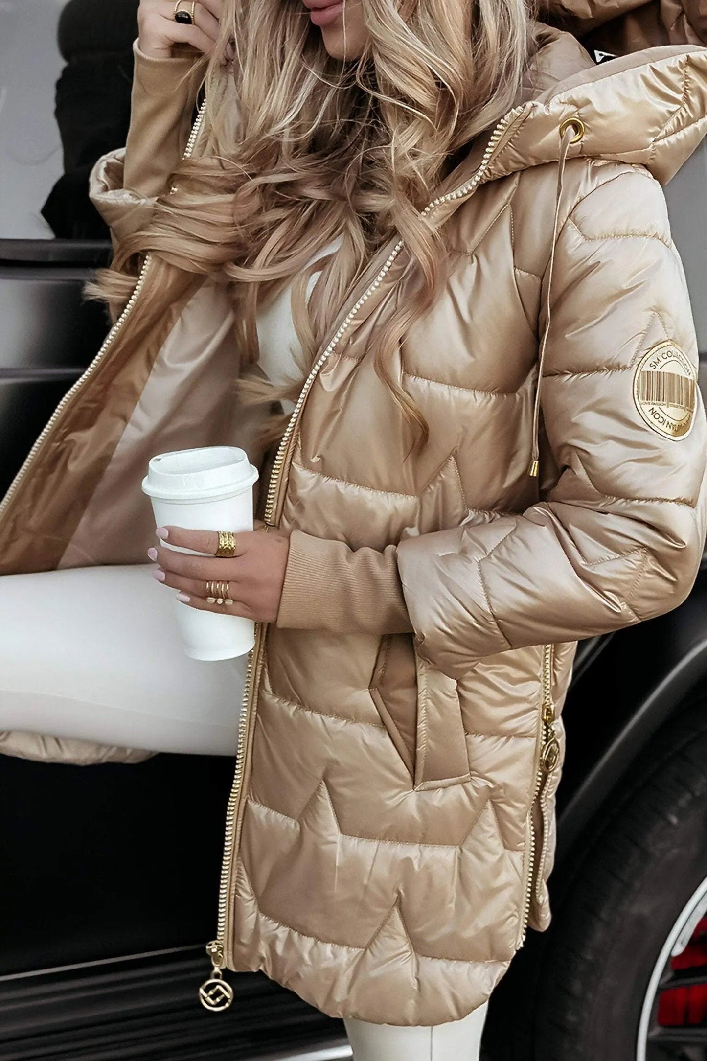 Astrid | Veste en coton à capuche pour femme