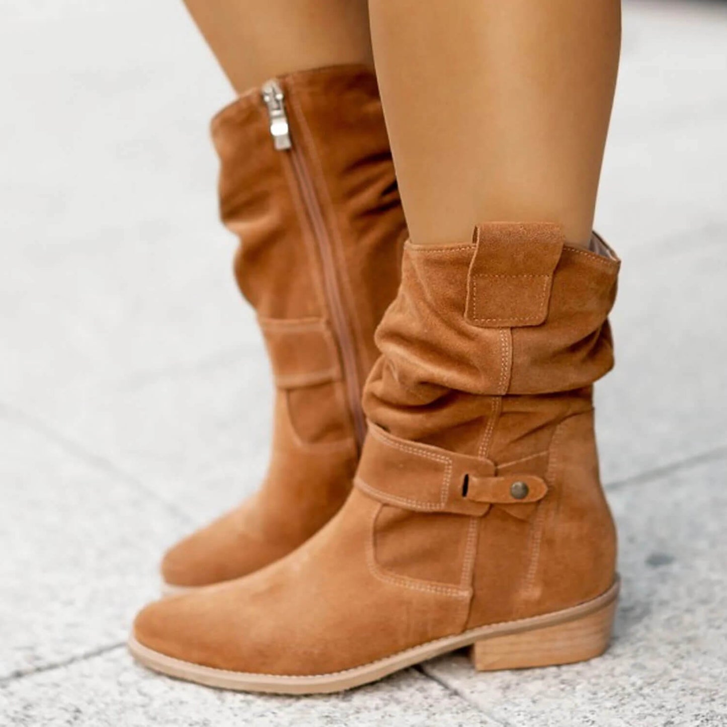 Catrina | Bottes en daim pour femmes