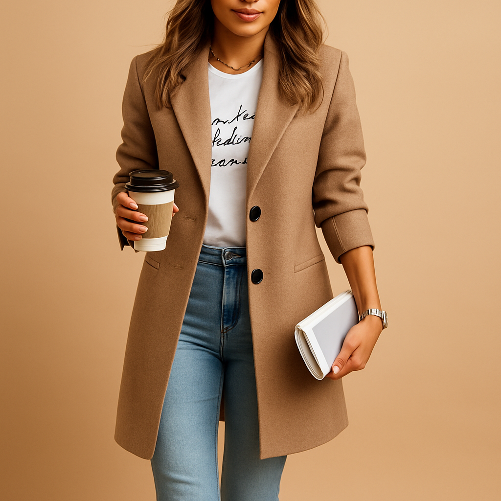 Eline | Manteau en laine long pour femmes