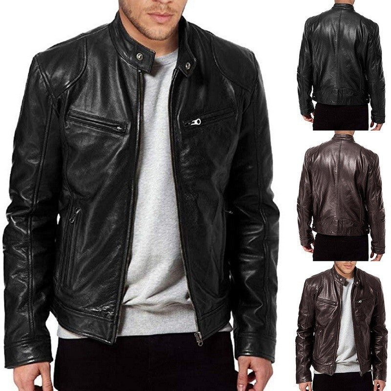 Giovanni | Veste en cuir pour hommes