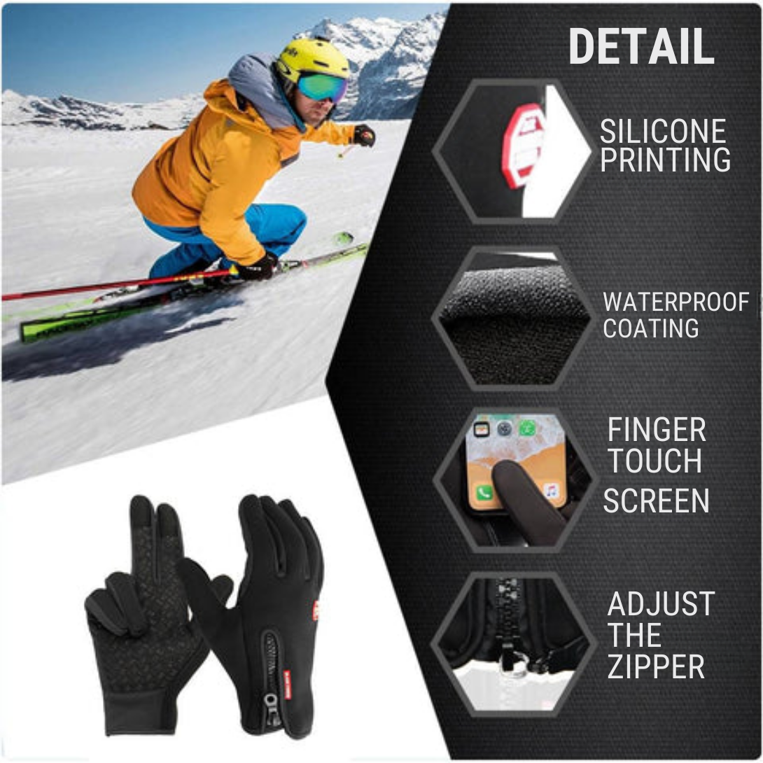 Glacier | Gants thermiques unisexe pour l'hiver