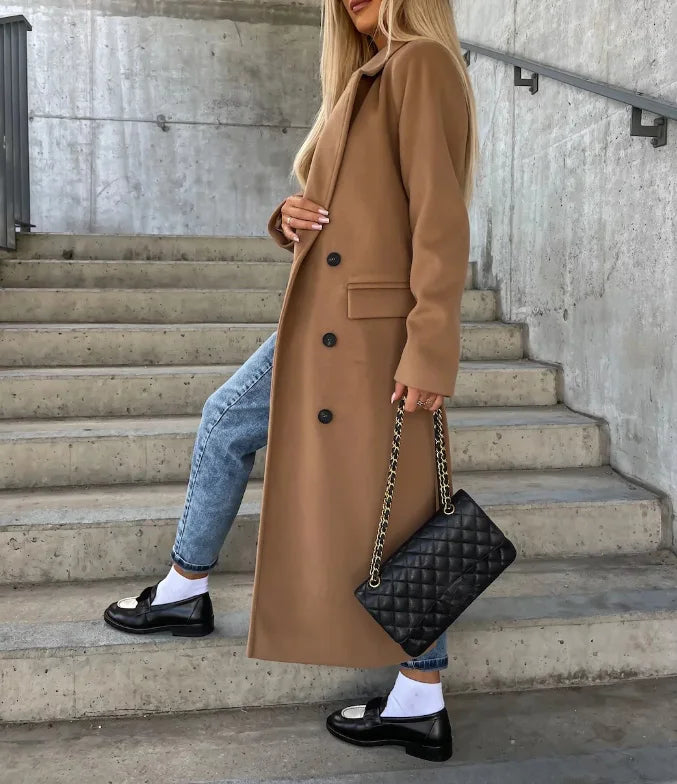 Jessica | Manteau d'hiver pour femmes à double boutonnage
