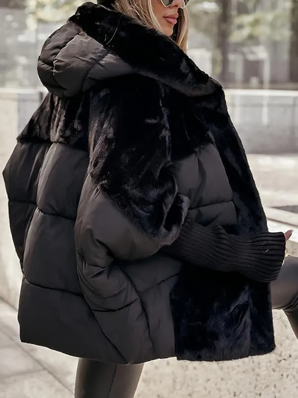 Maris | Manteau d'hiver matelassé avec capuche pour femmes