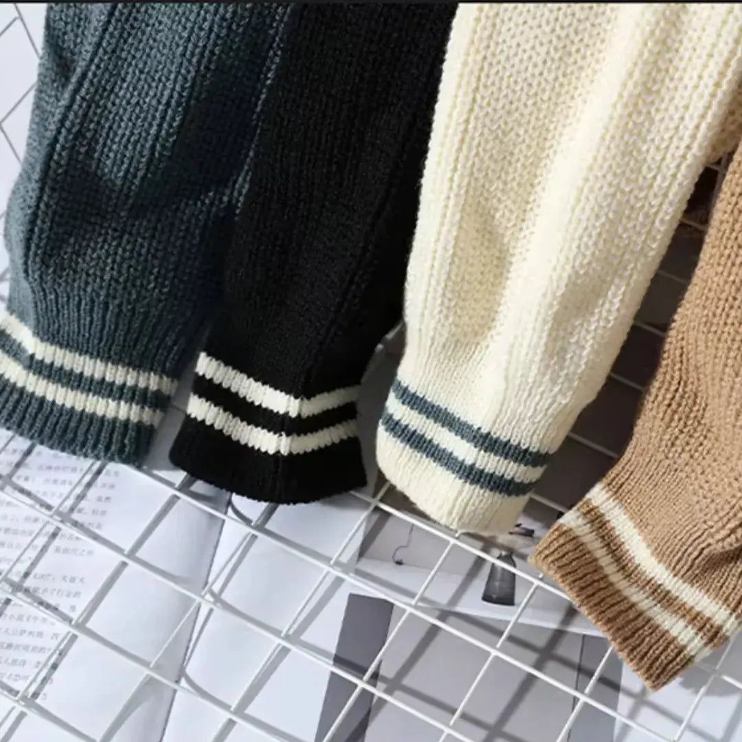 Raphael | Pull à col rond inspiré vintage pour hommes