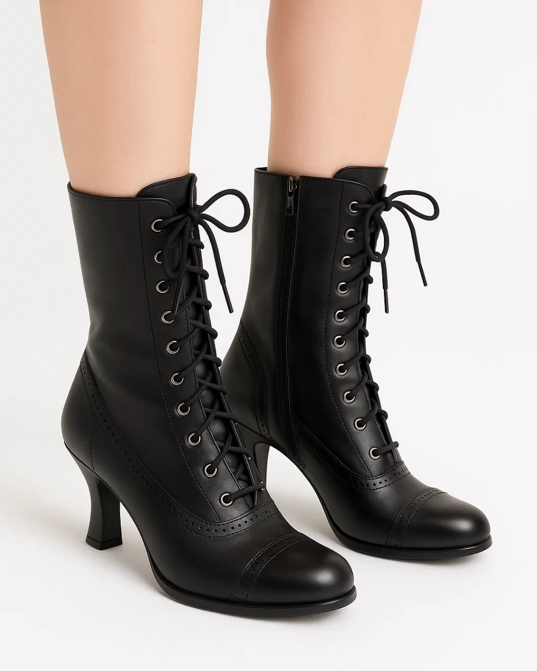 Stacy | Bottes à lacets rétro pour femmes