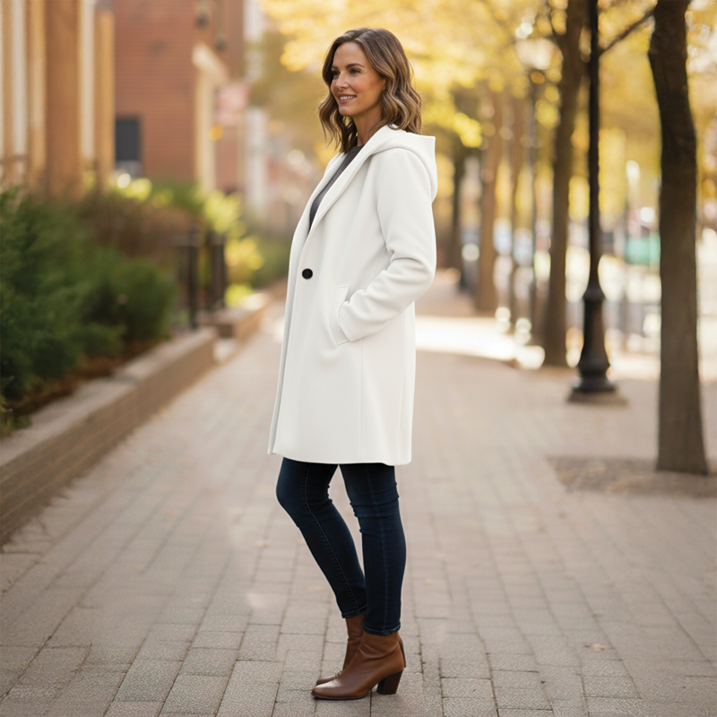 Storme | Manteau surdimensionné en mélange de laine pour femmes