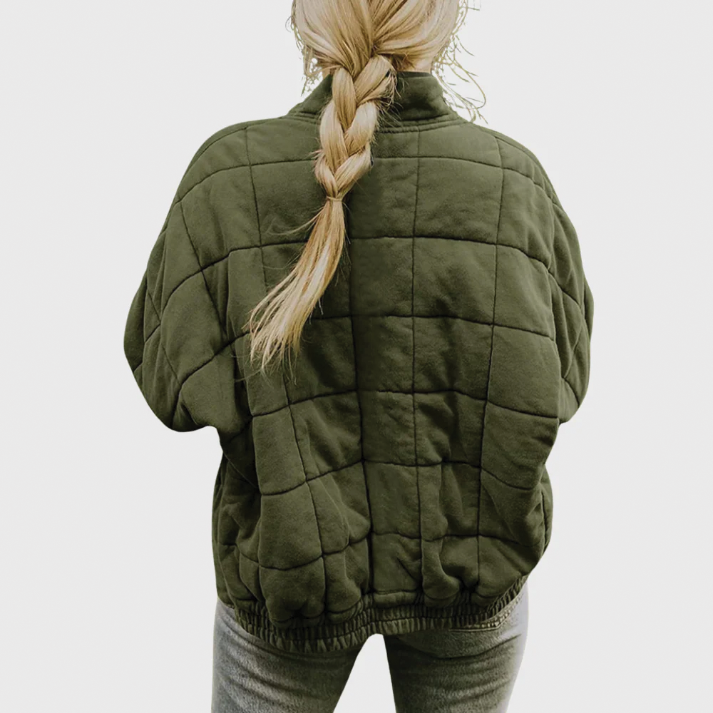 Valei | Veste zippée matelassée pour femmes