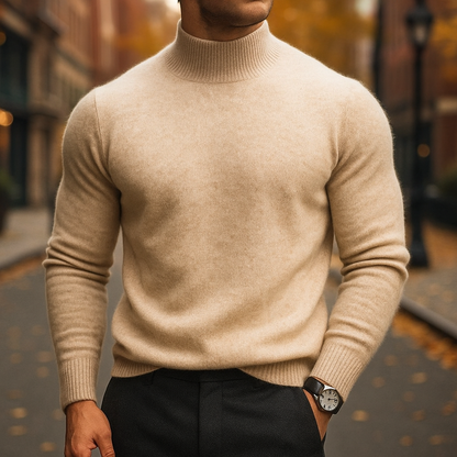 Leriano | Men’s Merino Wool Turtleneck