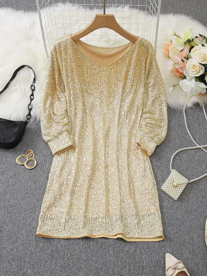 Xenara | Robe de fête à sequins pour femmes