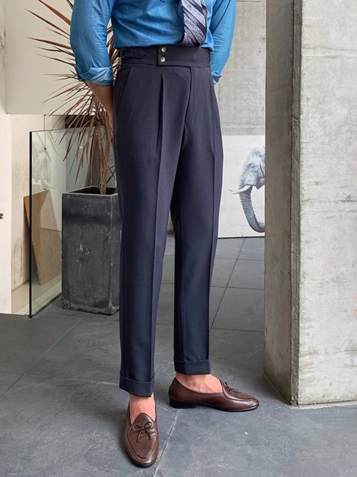 Dean | Pantalons Gurkha old money pour hommes
