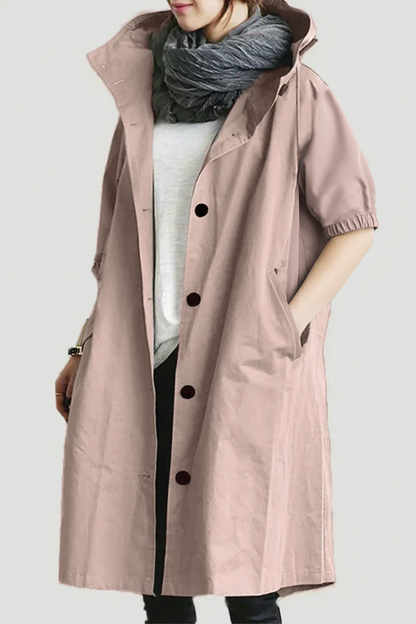 Ximena | Trench-coat à capuche pour femmes