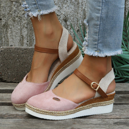 Vionna | Espadrilles à plateforme à bout fermé pour femmes