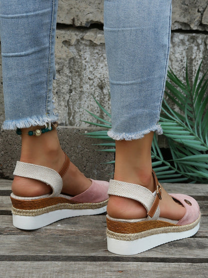 Vionna | Espadrilles à plateforme à bout fermé pour femmes