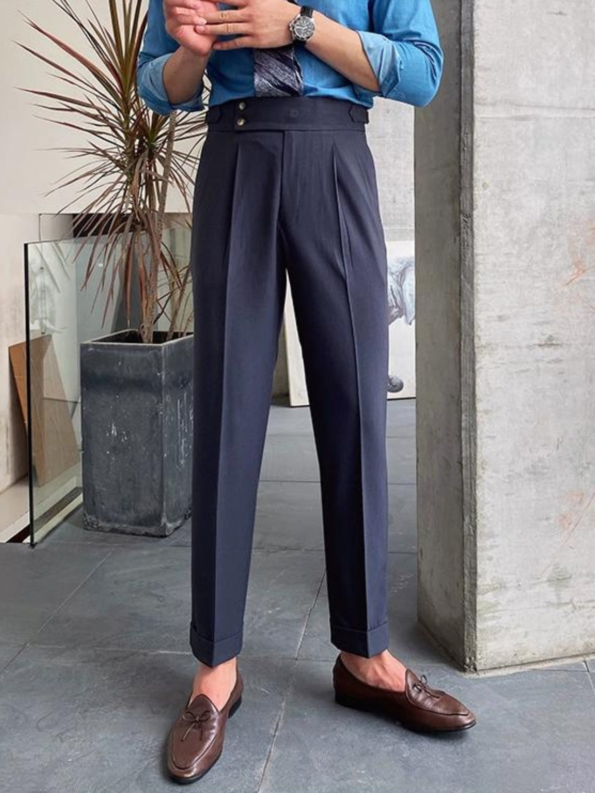 Dean | Pantalons Gurkha old money pour hommes