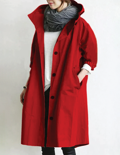 Ximena | Trench-coat à capuche pour femmes