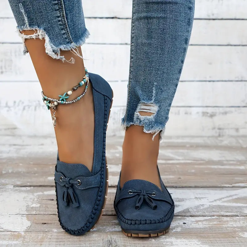 Xara | Mocassins classiques à nœud pour femmes