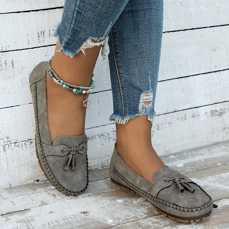 Xara | Mocassins classiques à nœud pour femmes