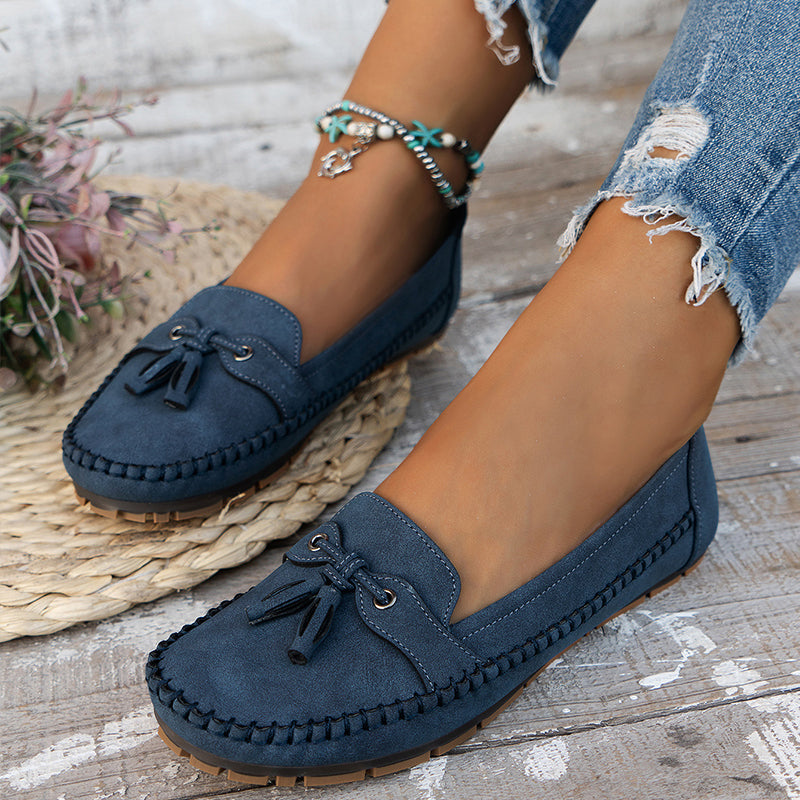 Xara | Mocassins classiques à nœud pour femmes