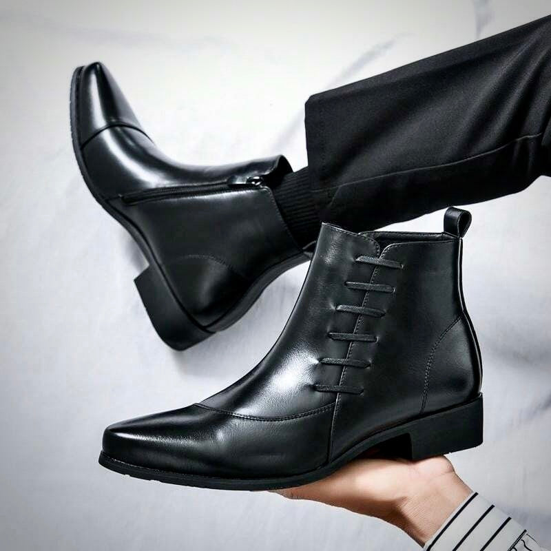 Samuel | Bottes habillées en cuir raffinées pour hommes