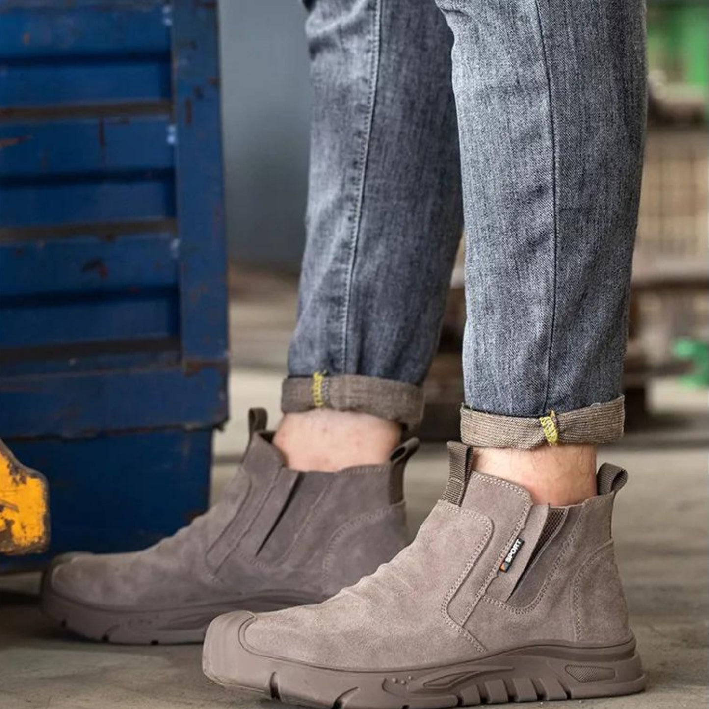 Edwin | Bottes de travail à embout en acier pour hommes