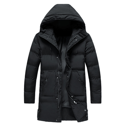 Stanley | Manteau d'hiver long élégant pour hommes