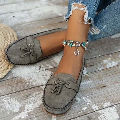 Xara | Mocassins classiques à nœud pour femmes