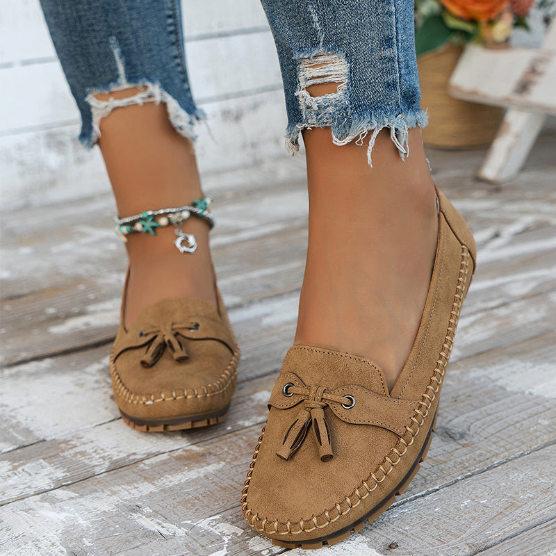 Xara | Mocassins classiques à nœud pour femmes