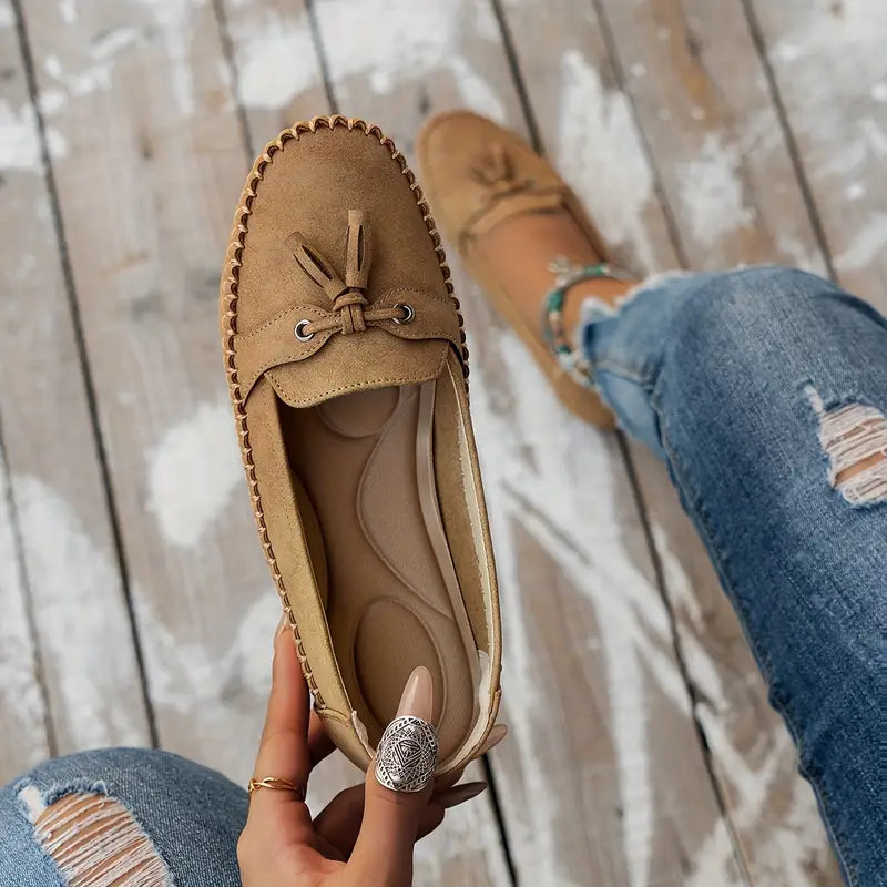 Xara | Mocassins classiques à nœud pour femmes