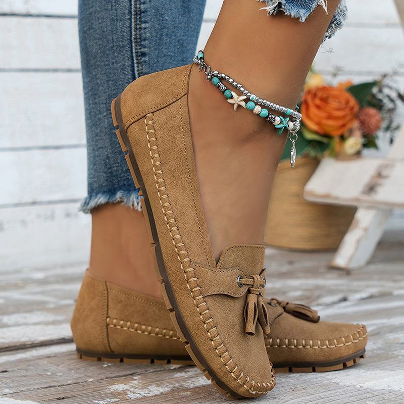 Xara | Mocassins classiques à nœud pour femmes