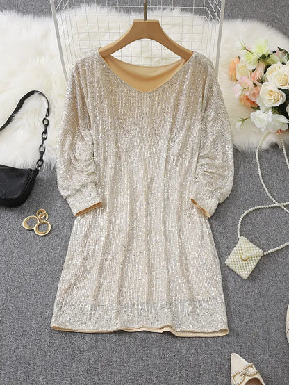 Xenara | Robe de fête à sequins pour femmes