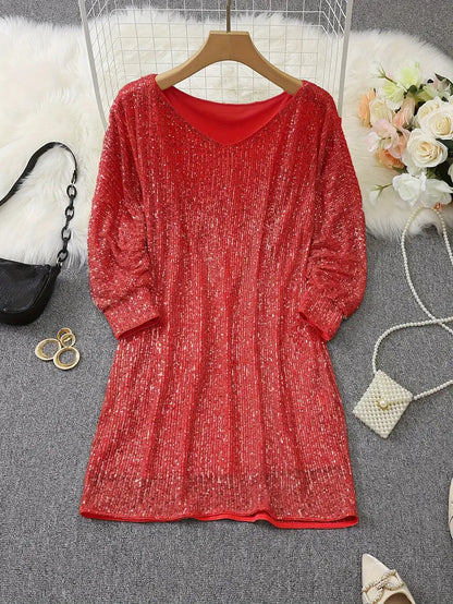 Xenara | Robe de fête à sequins pour femmes