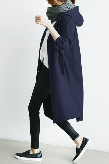 Ximena | Trench-coat à capuche pour femmes
