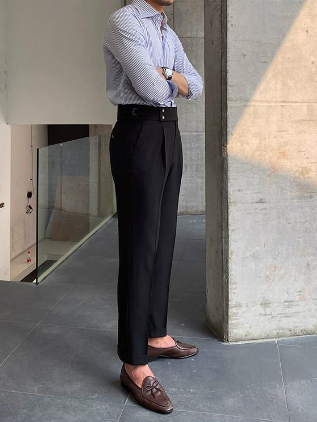 Dean | Pantalons Gurkha old money pour hommes