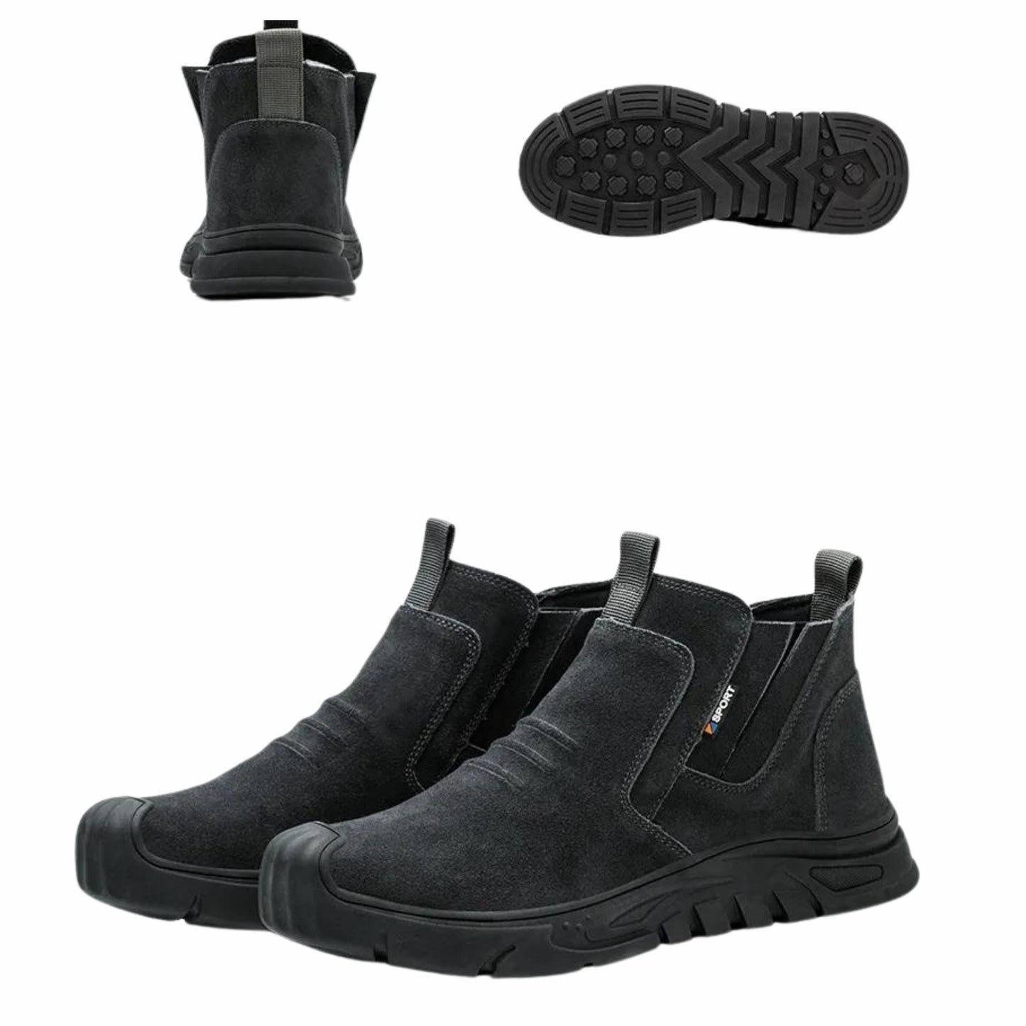 Edwin | Bottes de travail à embout en acier pour hommes