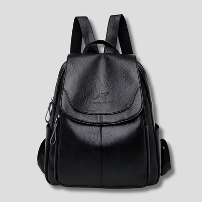 Alea | Women’s Anti-Theft Leather Backpack