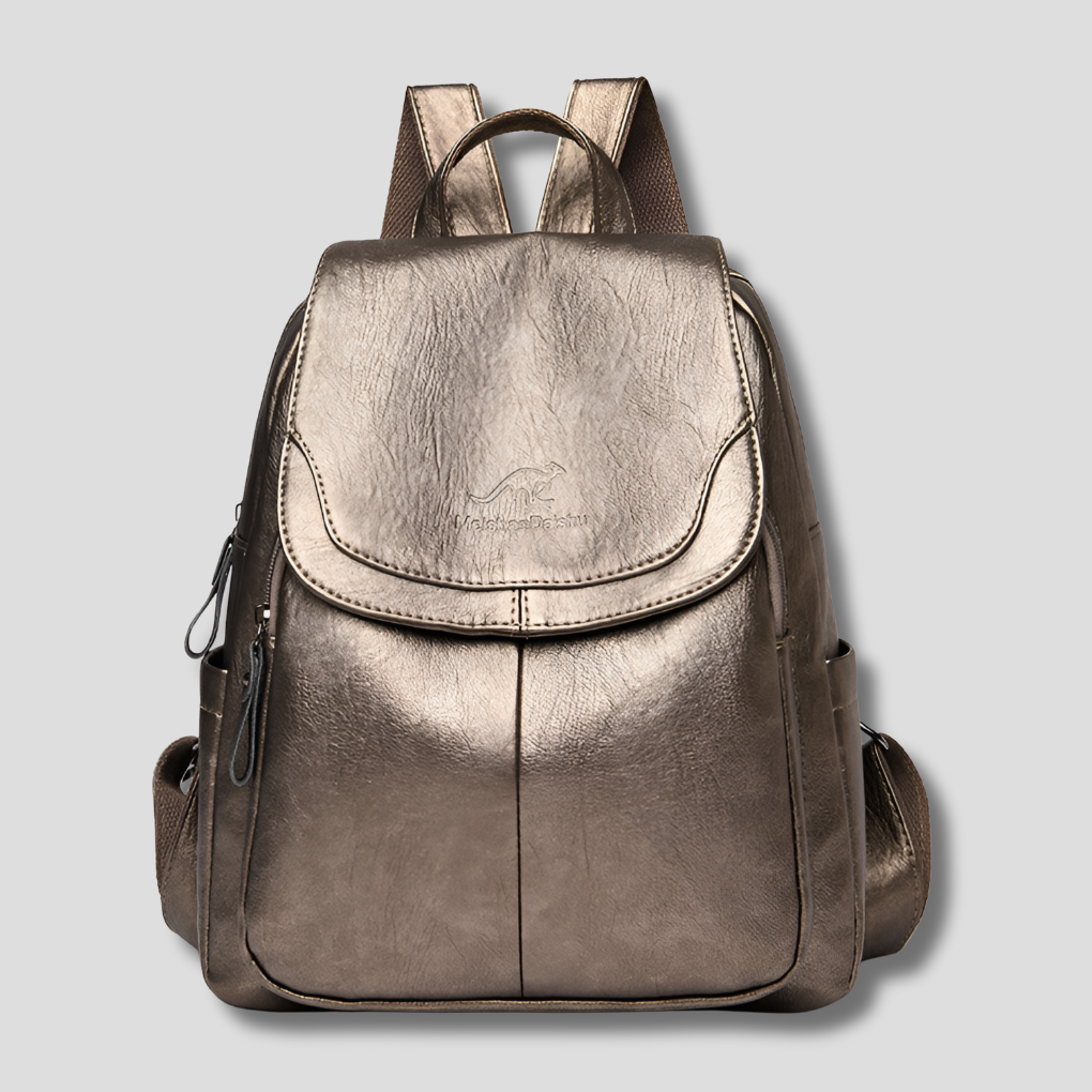 Alea | Women’s Anti-Theft Leather Backpack