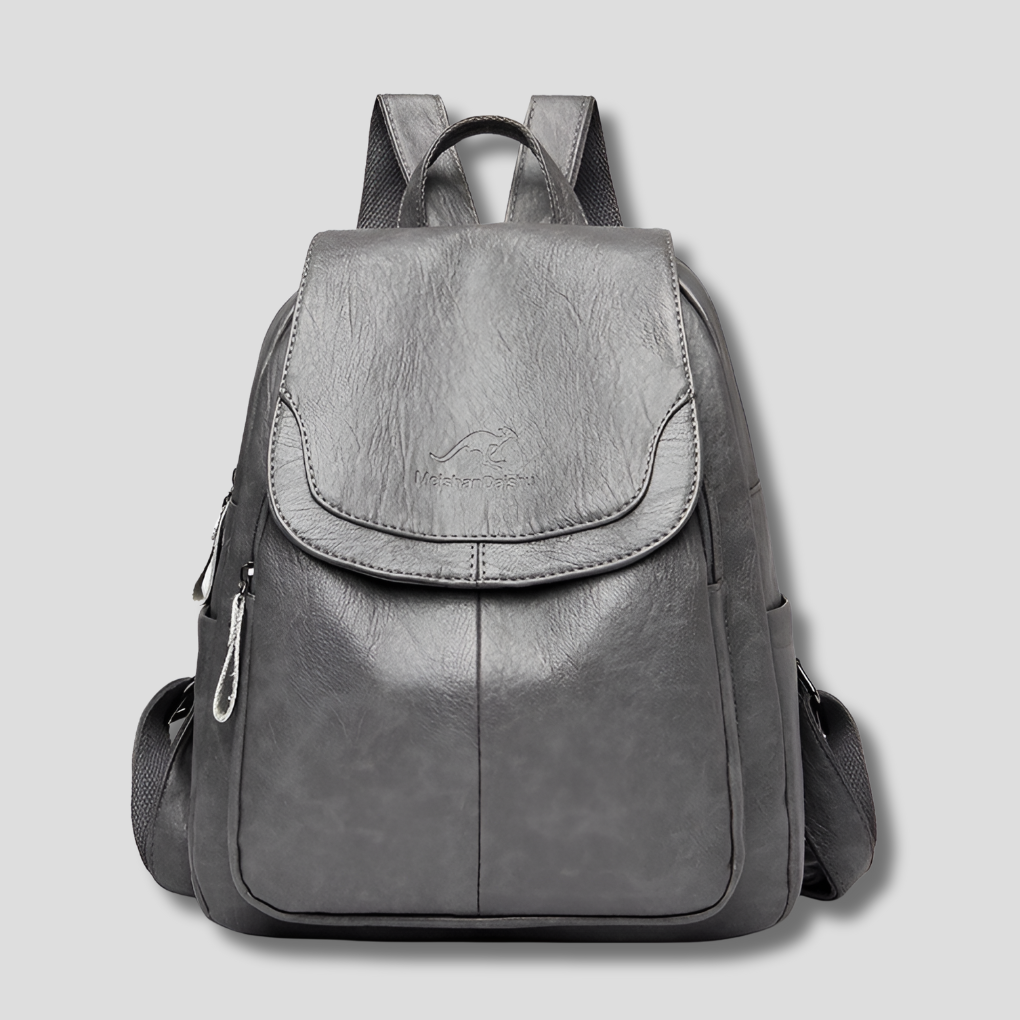 Alea | Women’s Anti-Theft Leather Backpack