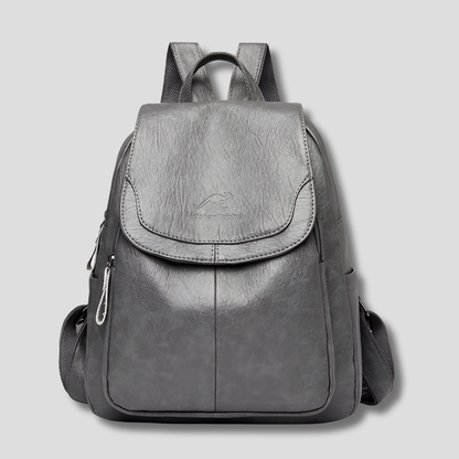 Alea | Women’s Anti-Theft Leather Backpack