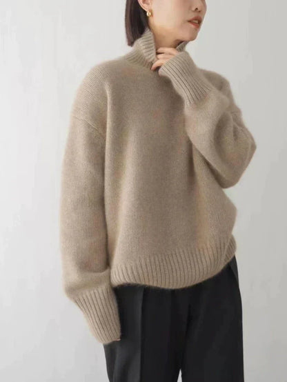 Alecia | Women’s Luxury Cashmere Turtleneck Sweater
