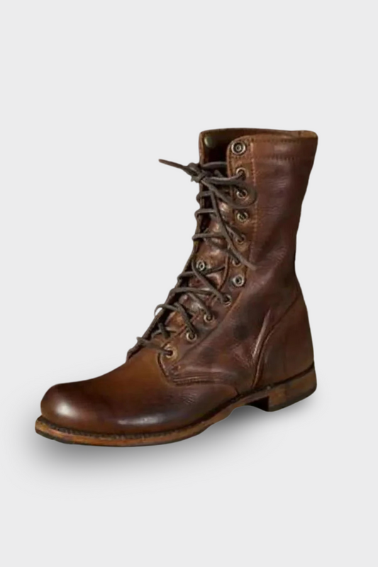 Athea | Women’s Leather Lace-Up Ankle Boots