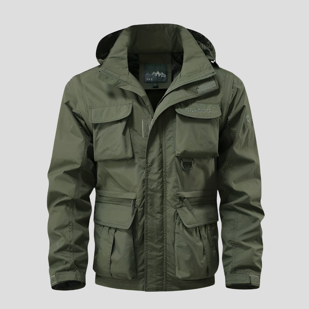 Bastion | Manteau d'hiver inspiré militaire pour hommes