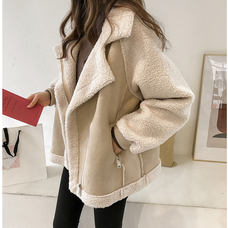 Berry | Manteau oversized en fausse fourrure douce pour femmes