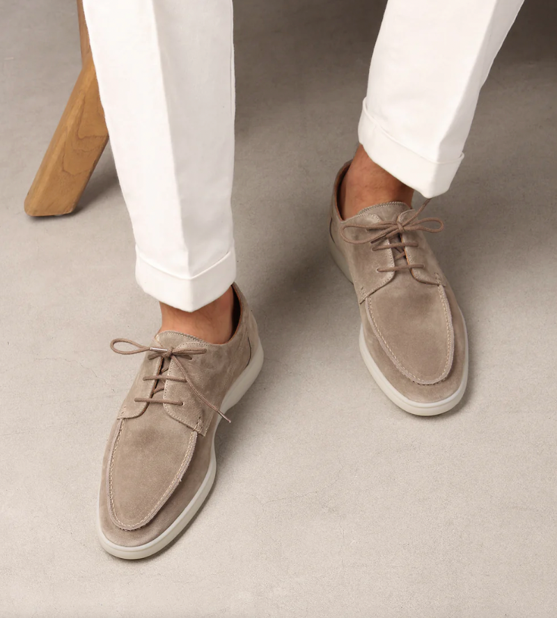 Gaviel | Mocassins en daim – Confort d'été et style vintage pour hommes