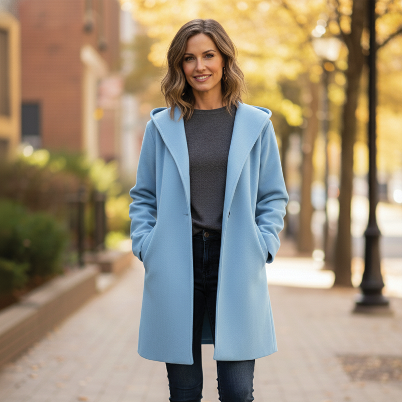 Storme | Manteau surdimensionné en mélange de laine pour femmes