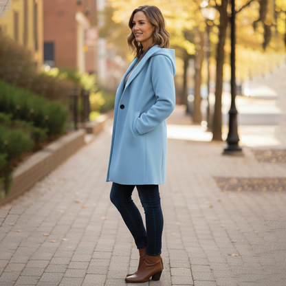 Storme | Manteau surdimensionné en mélange de laine pour femmes