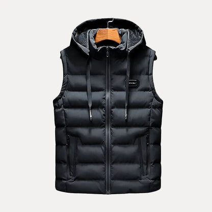 Cassius | Gilet à capuche de luxe pour homme