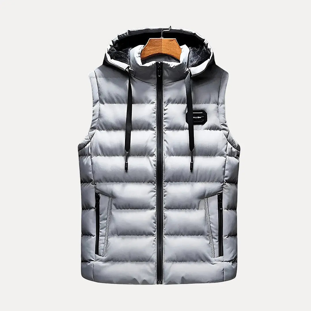 Cassius | Gilet à capuche de luxe pour homme