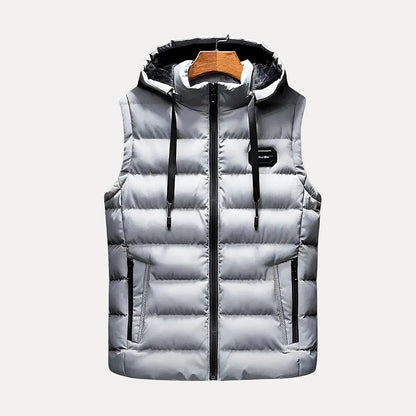 Cassius | Gilet à capuche de luxe pour homme