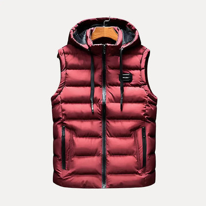 Cassius | Gilet à capuche de luxe pour homme